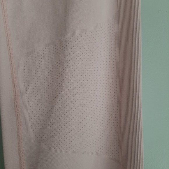 BULA High Waist Crop Ankle Stretch Pull-On Leggings Solid Pink Sz M - Picture 5 of 10